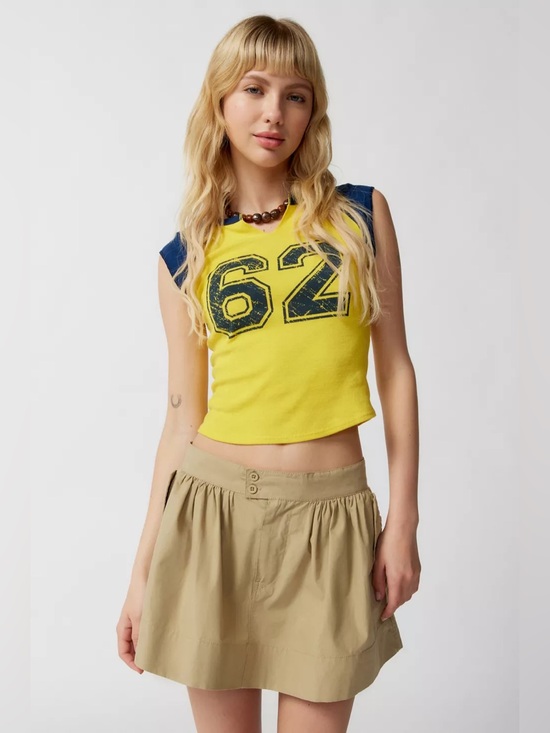 BDG Dresses & Skirts - BDG Belle Double-Button Mini Skirt from Urban Outfitters, Size S